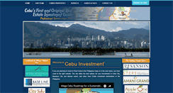 Desktop Screenshot of cebuinvestment.com